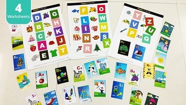 alphabet worksheets for kids