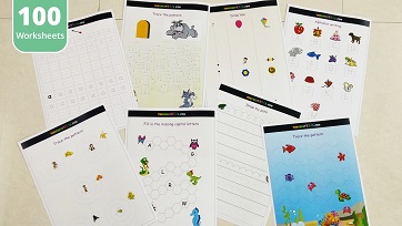 printed worksheets for nursery and kindergarten